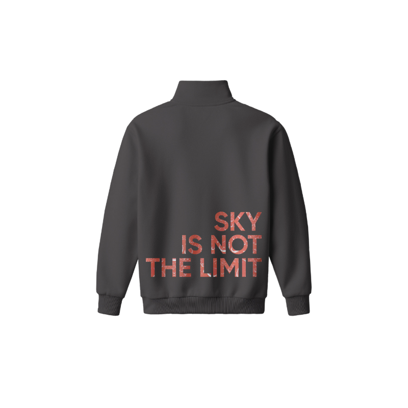 Толстовка оверсайз от Greenway Global «Sky is not the limit», цвет фюме
