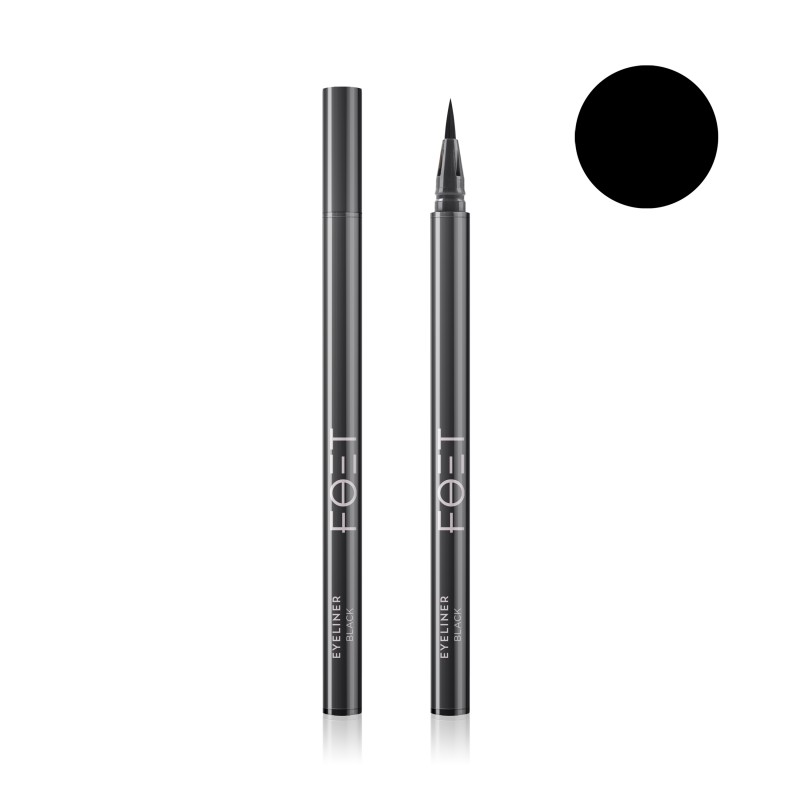 Подводка-лайнер для век Foet Eyeliner «Черный», 0,6 мл