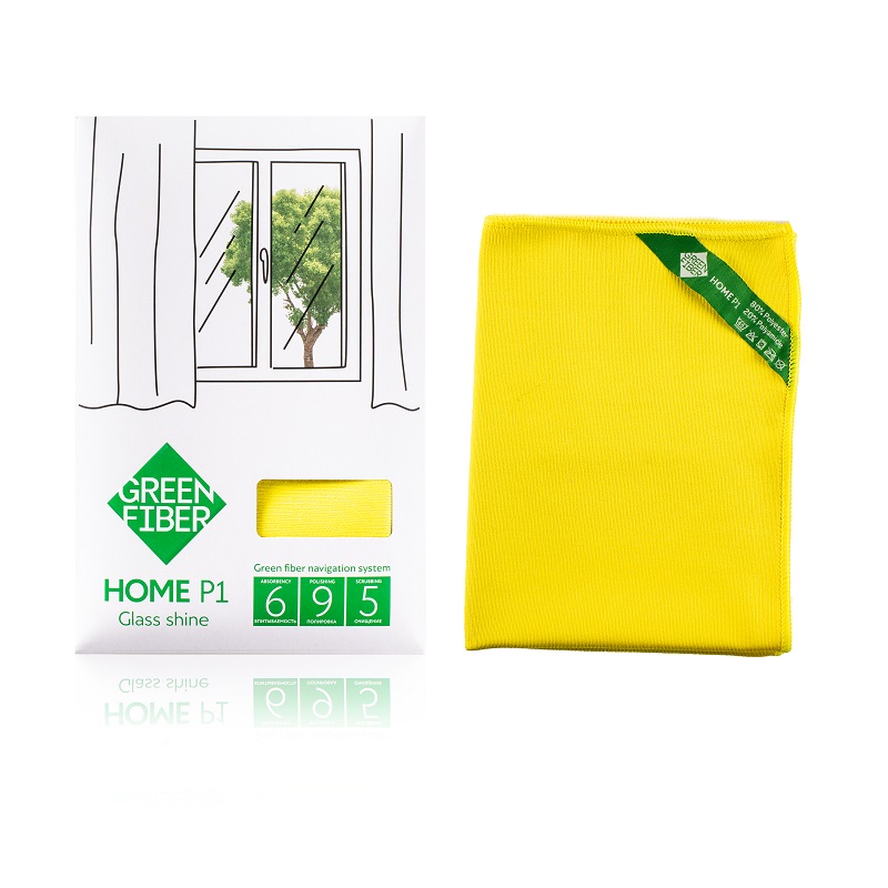 Желтый файбер для стекол Green Fiber