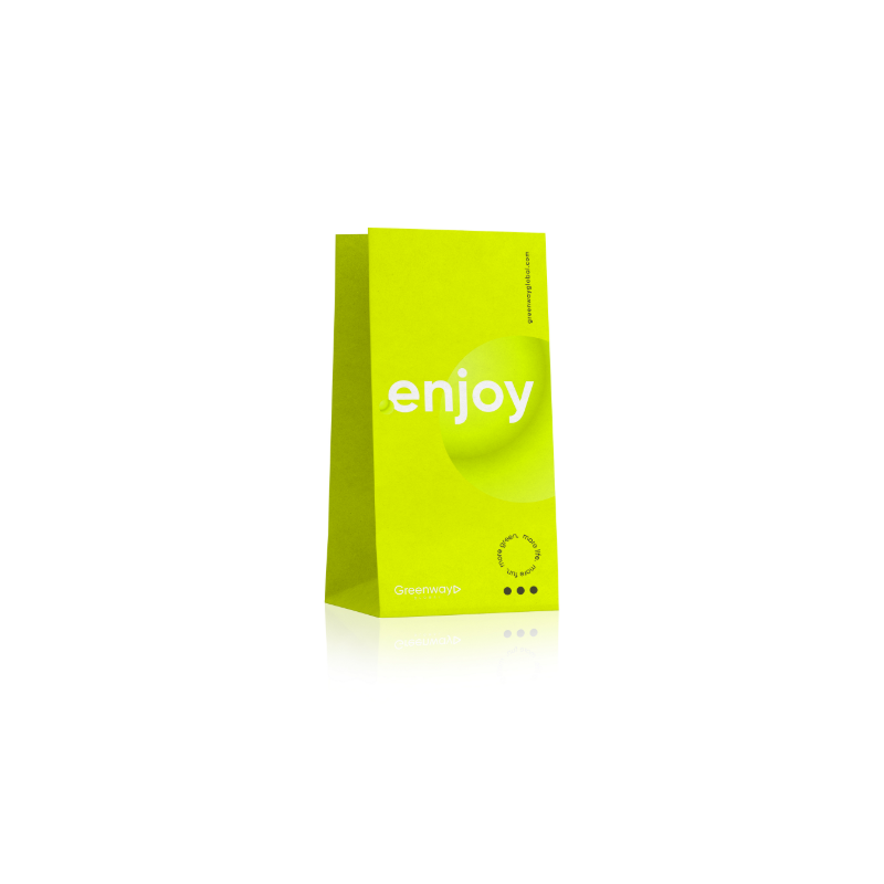 Пакет без ручек упаковочный размер 25 х 12 х 8 см «Enjoy»