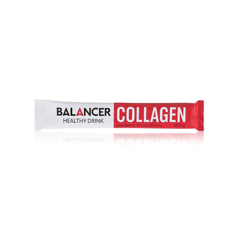 Напиток с коллагеном Balancer Collagen, вкус «Клюква - морошка», 10 стиков