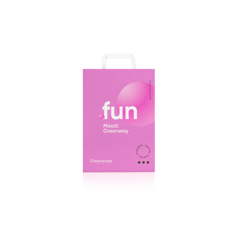 Пакет малый размер 32 х 22 х 12 см "Fun"