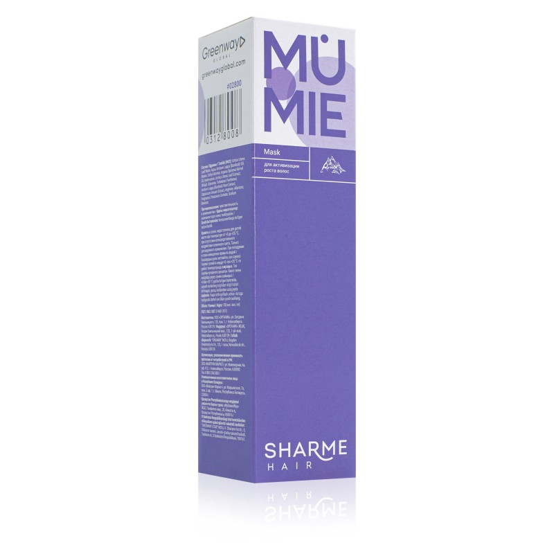 Маска для стимулирования роста волос Sharme Hair Mumie, 150 мл