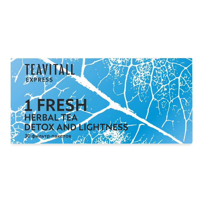 Напиток чайный для мягкого очищения и восстановления организма Express Fresh, 30 фильтр-пакетов