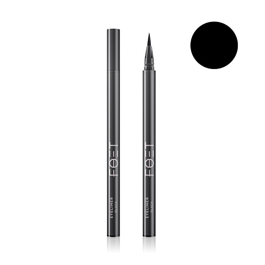 Подводка-лайнер для век Foet Eyeliner «Черный», 0,6 мл