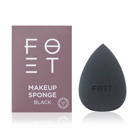 Спонж Foet для нанесения макияжа, черный