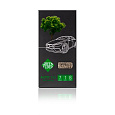 Файбер для влажной уборки авто — автополотенце Green Fiber AUTO S16, серое