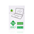 Салфетка из микроволокна Green Fiber для очистки экранов, серый/зеленый