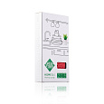Уникальная губка для посуды без применения бытовой химии  Green Fiber HOME S15, коралловая