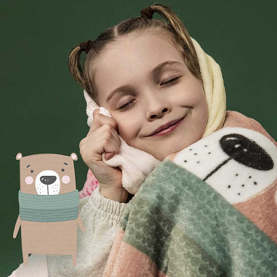 Плед для детей от Green Fiber & Totty