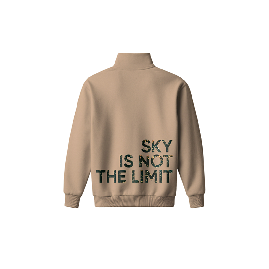 Толстовка оверсайз от Greenway Global «Sky is not the limit», цвет визон