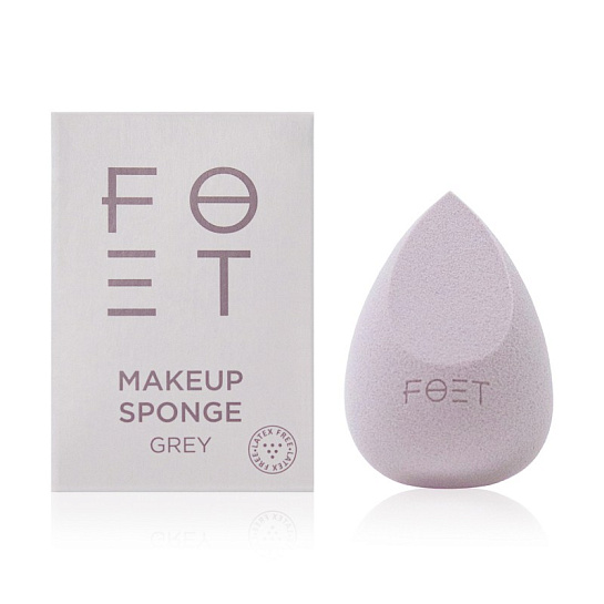 Спонж Foet для нанесения макияжа, серый