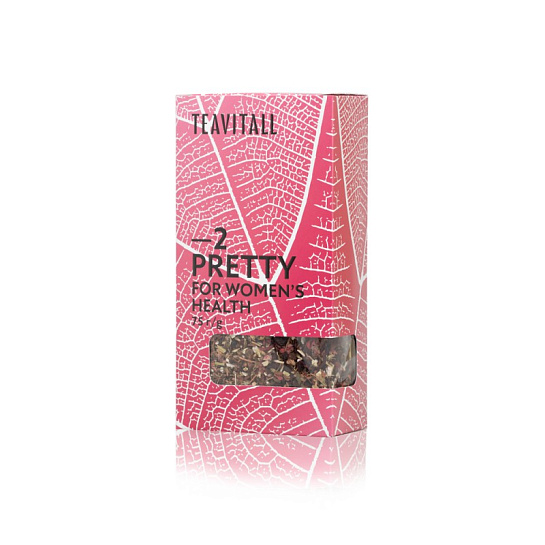 Напиток чайный из каркадэ для поддержания женского здоровья TeaVitall Pretty 2, 75 г