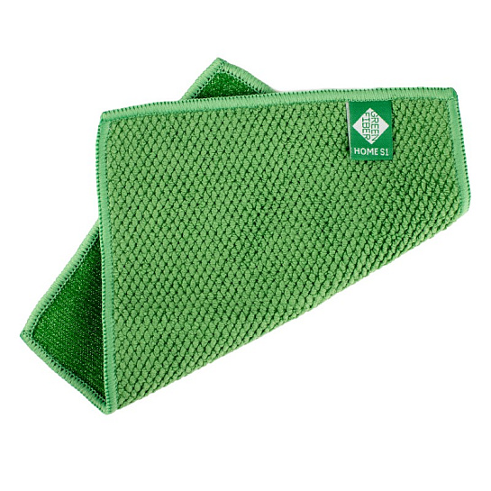 Зеленый файбер для посуды Green Fiber HOME S1